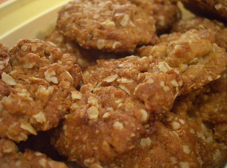 Anzac biscuits serving inspiration