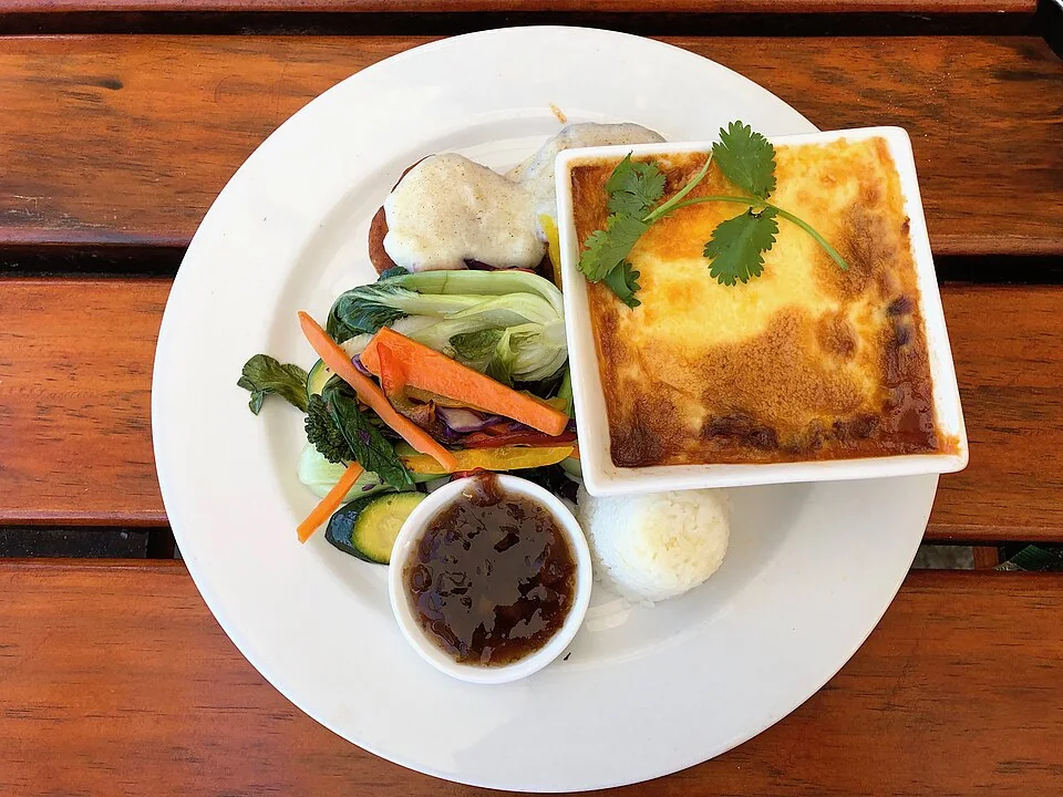 Bobotie spiced beef bake serving inspiration