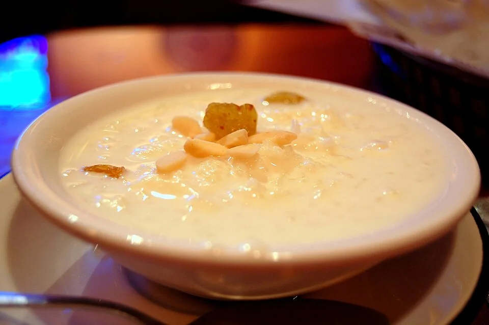 Cardamom kheer serving inspiration