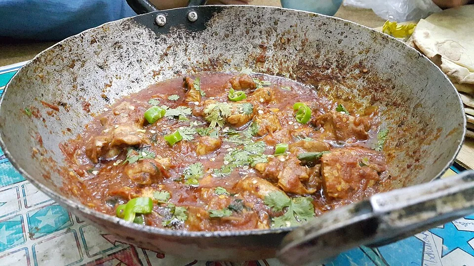 Chicken karahi serving inspiration