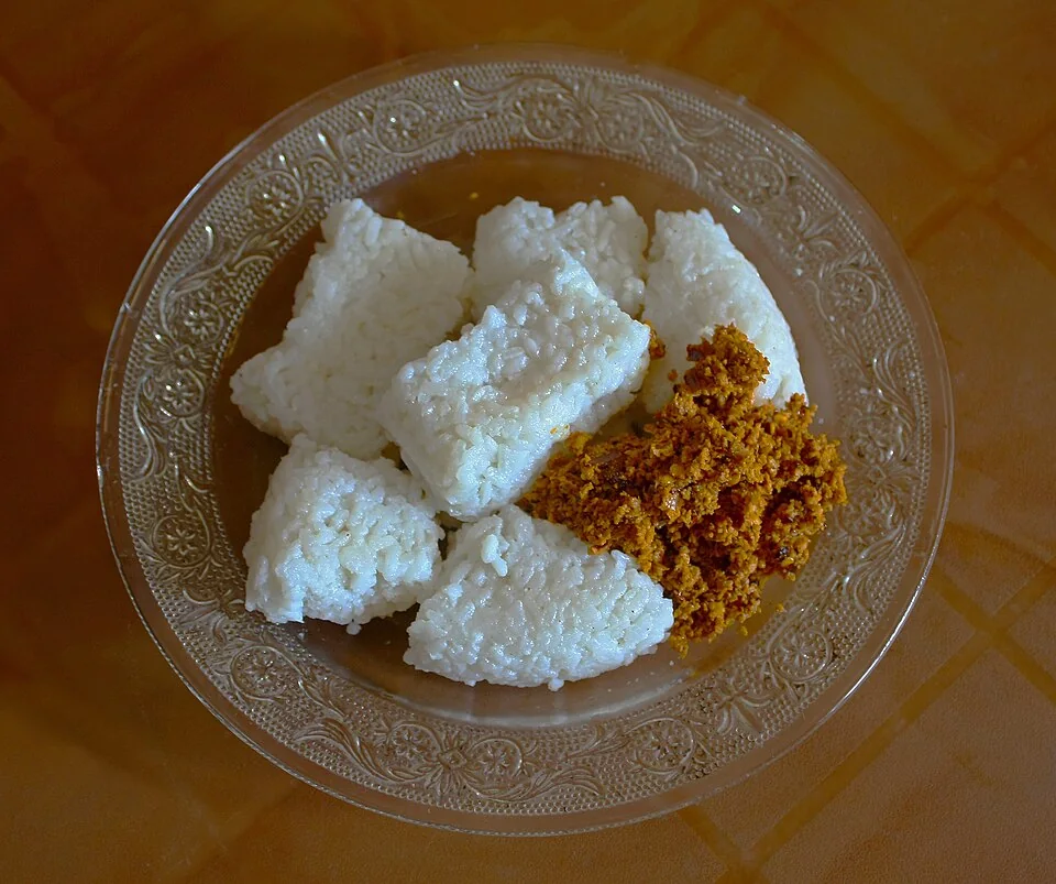 Kiribath coconut milk rice serving inspiration