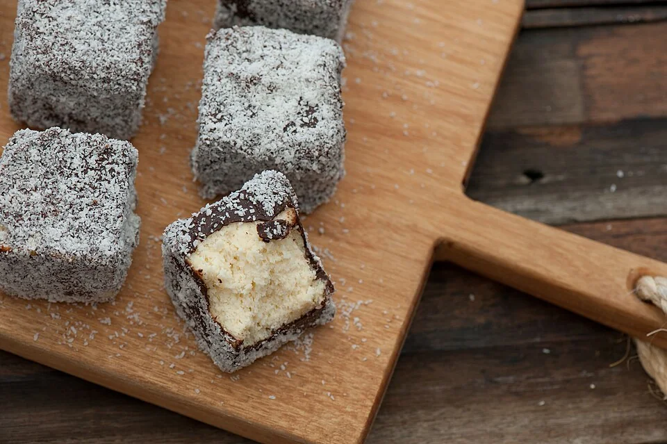 Lamingtons serving inspiration