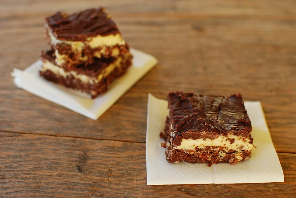 Nanaimo bars serving inspiration