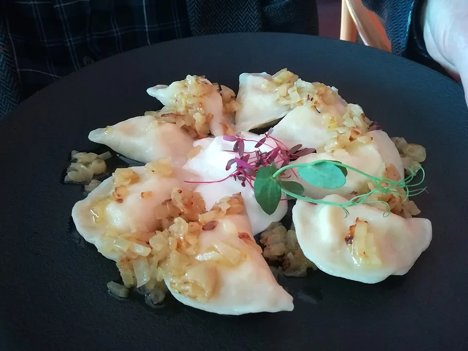 Pierogi ruskie potato and cheese dumplings serving inspiration