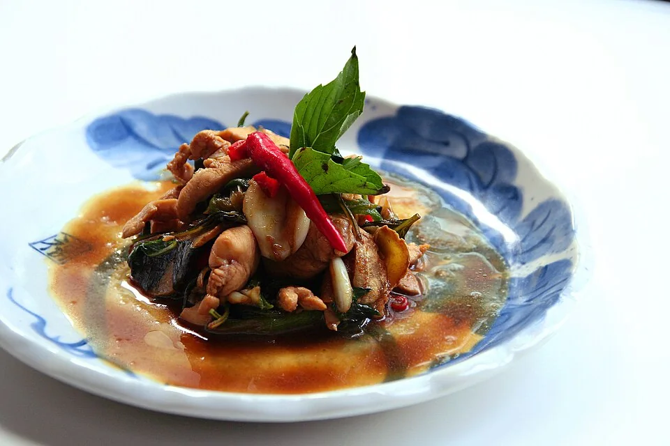 San bei ji three-cup chicken serving inspiration