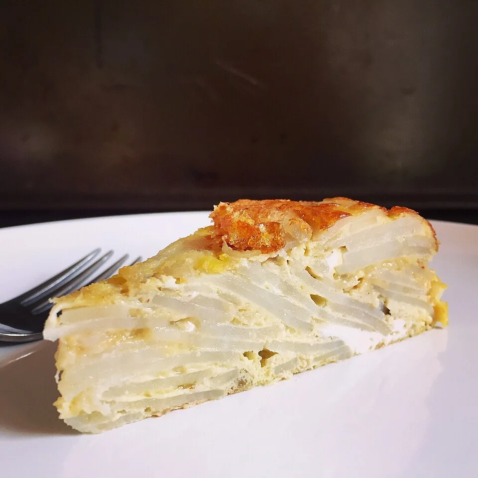 Tortilla espanola serving inspiration